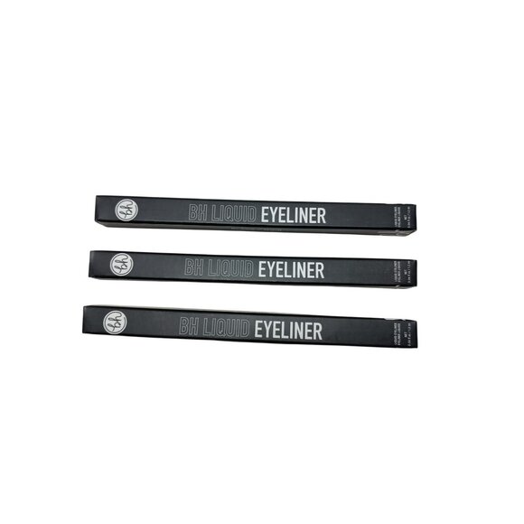 BH Cosmetics Liquid Eye Liner, 0.4 Ounce Black/Noir New in Box Set of 3 - Picture 2 of 4